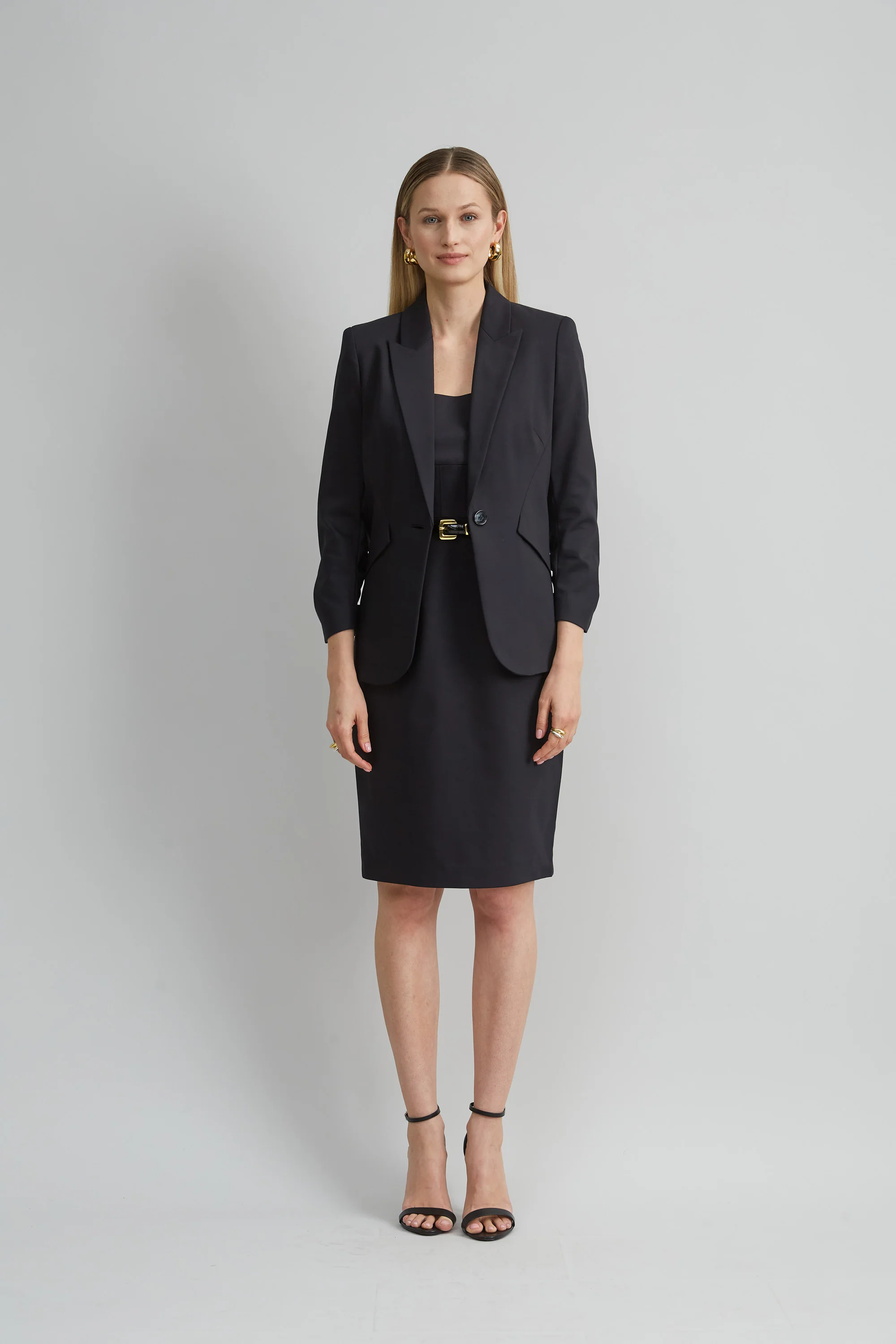 Short Sleeve Square Neck Cotton Dress - Image 5