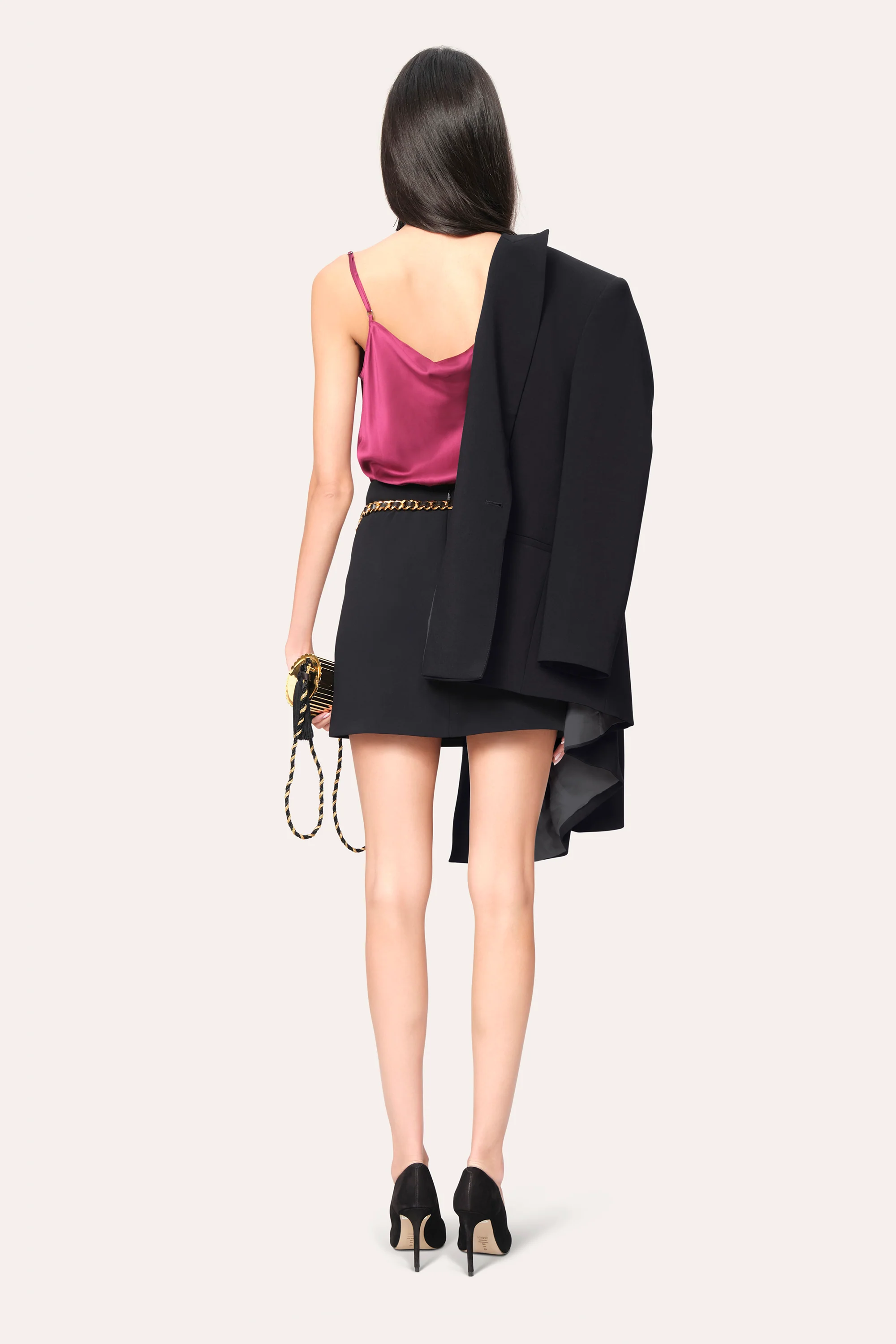 Silk Draped Camisole - Image 4