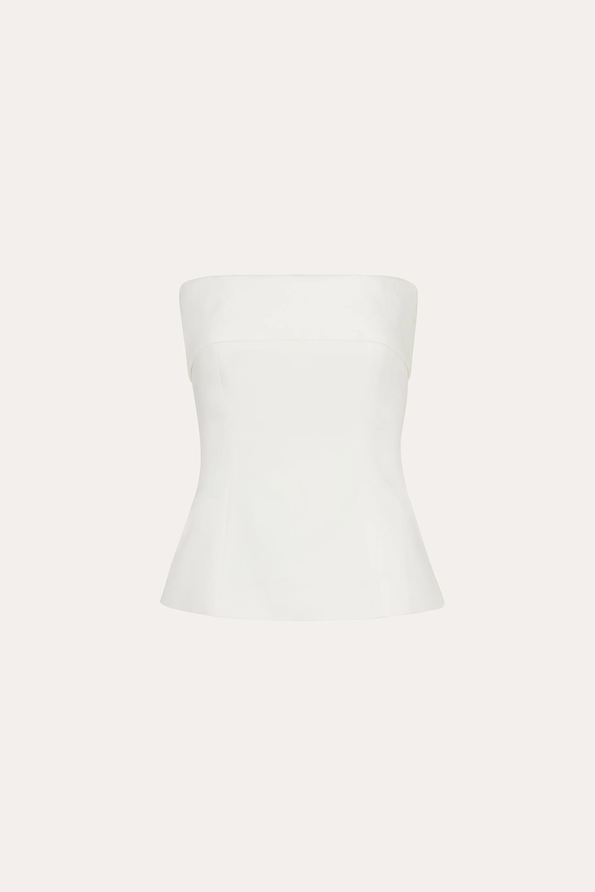 Linda Linen Foldover Top - Image 6