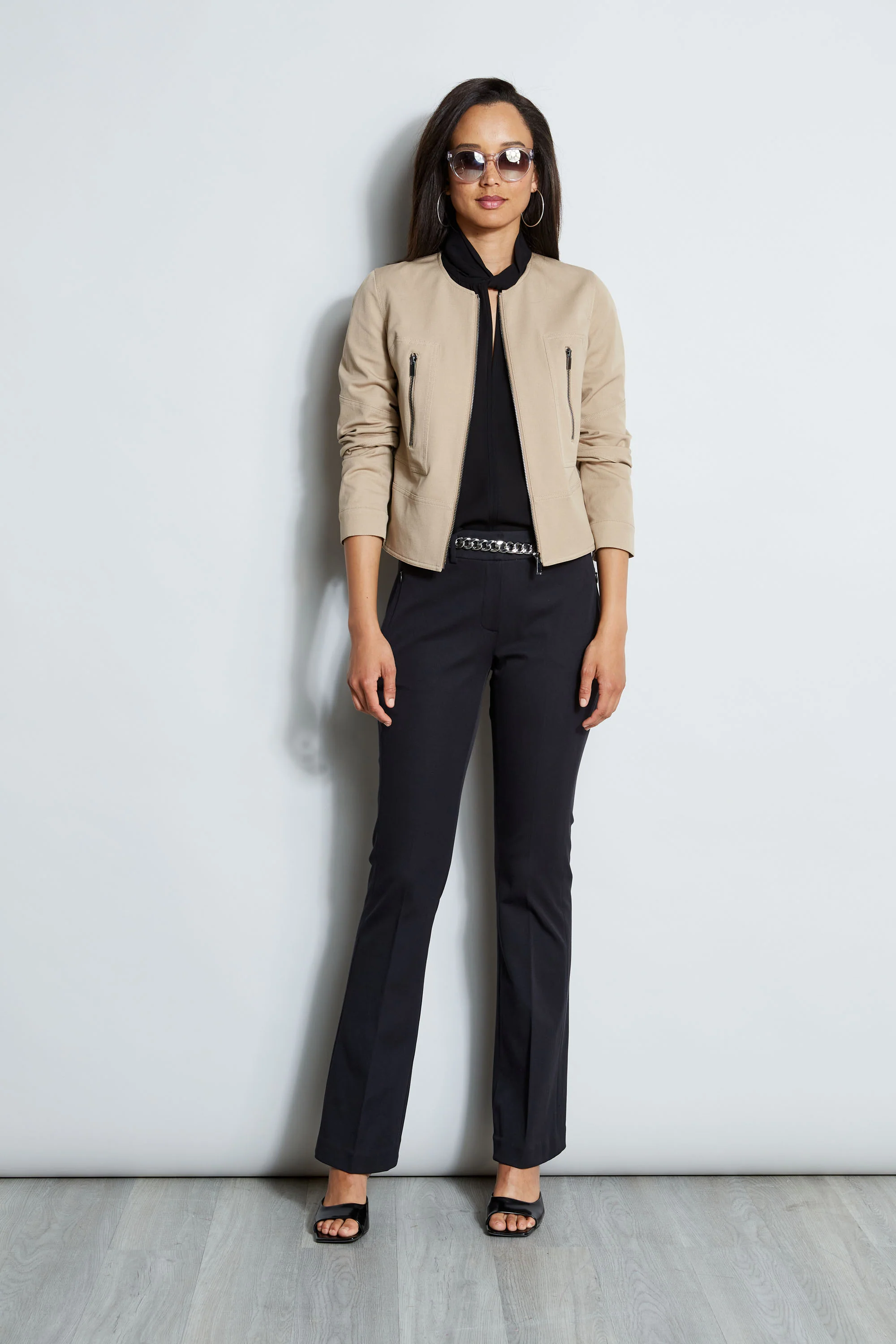 Stretch Cotton Fit & Flare Pant - Image 4