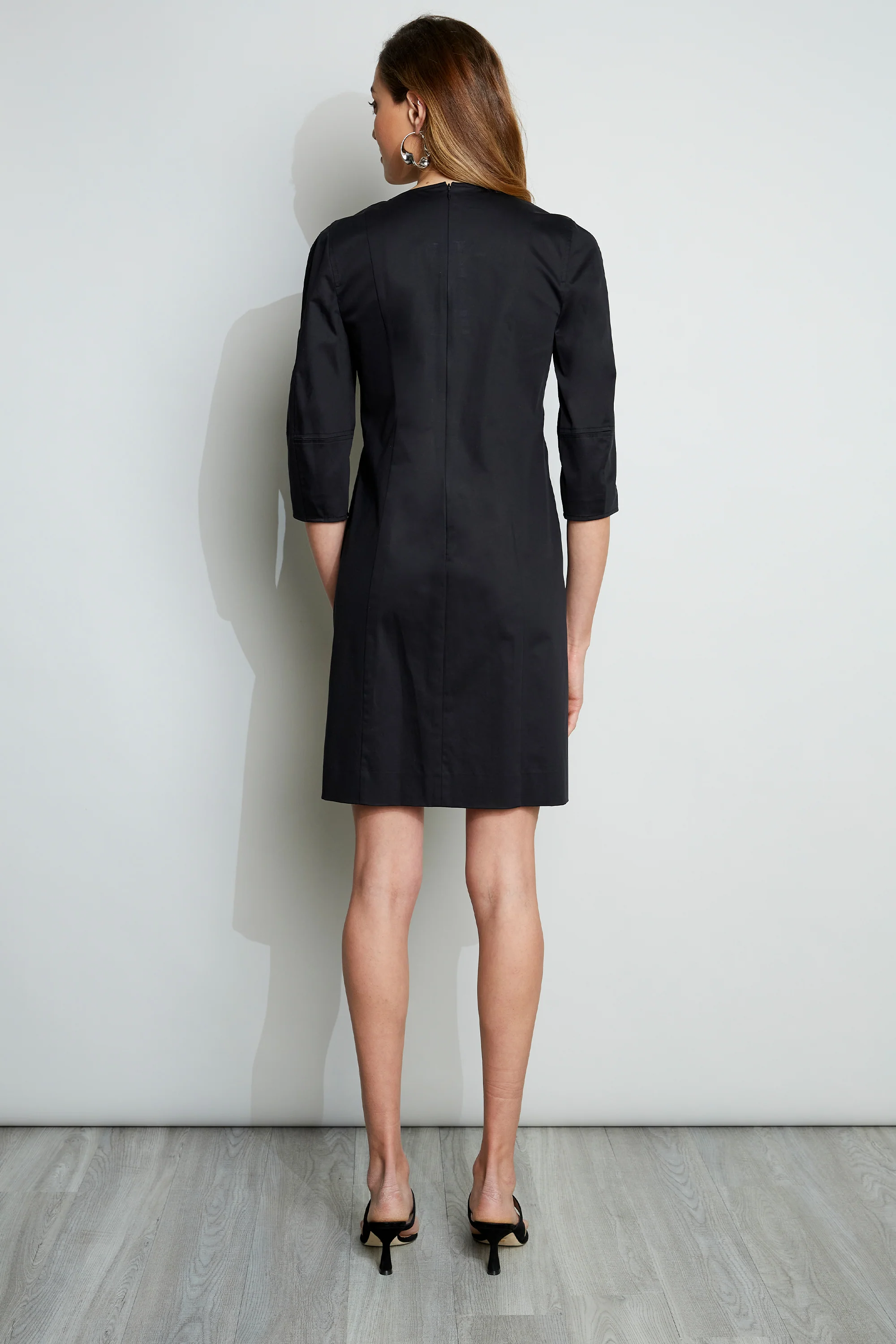 Tie Up Poplin Dress - Image 6