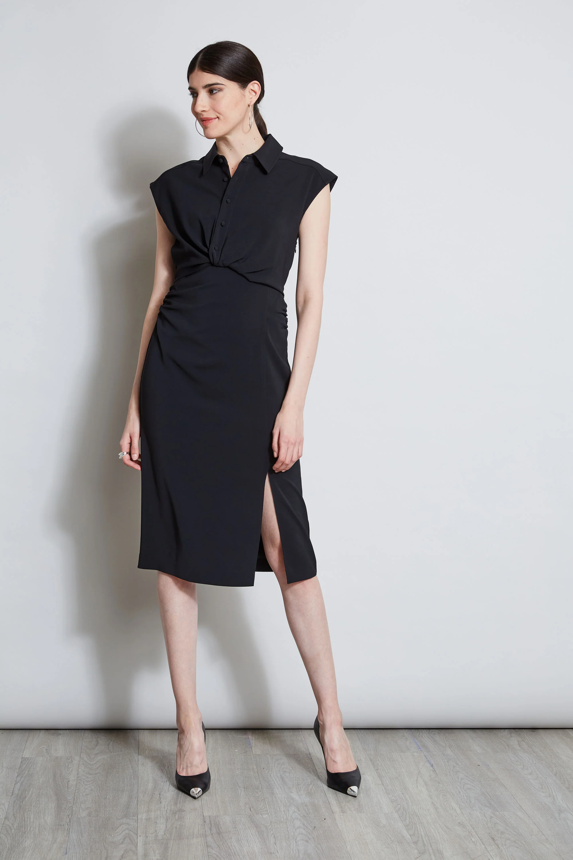 Twist Button Dress - Image 3