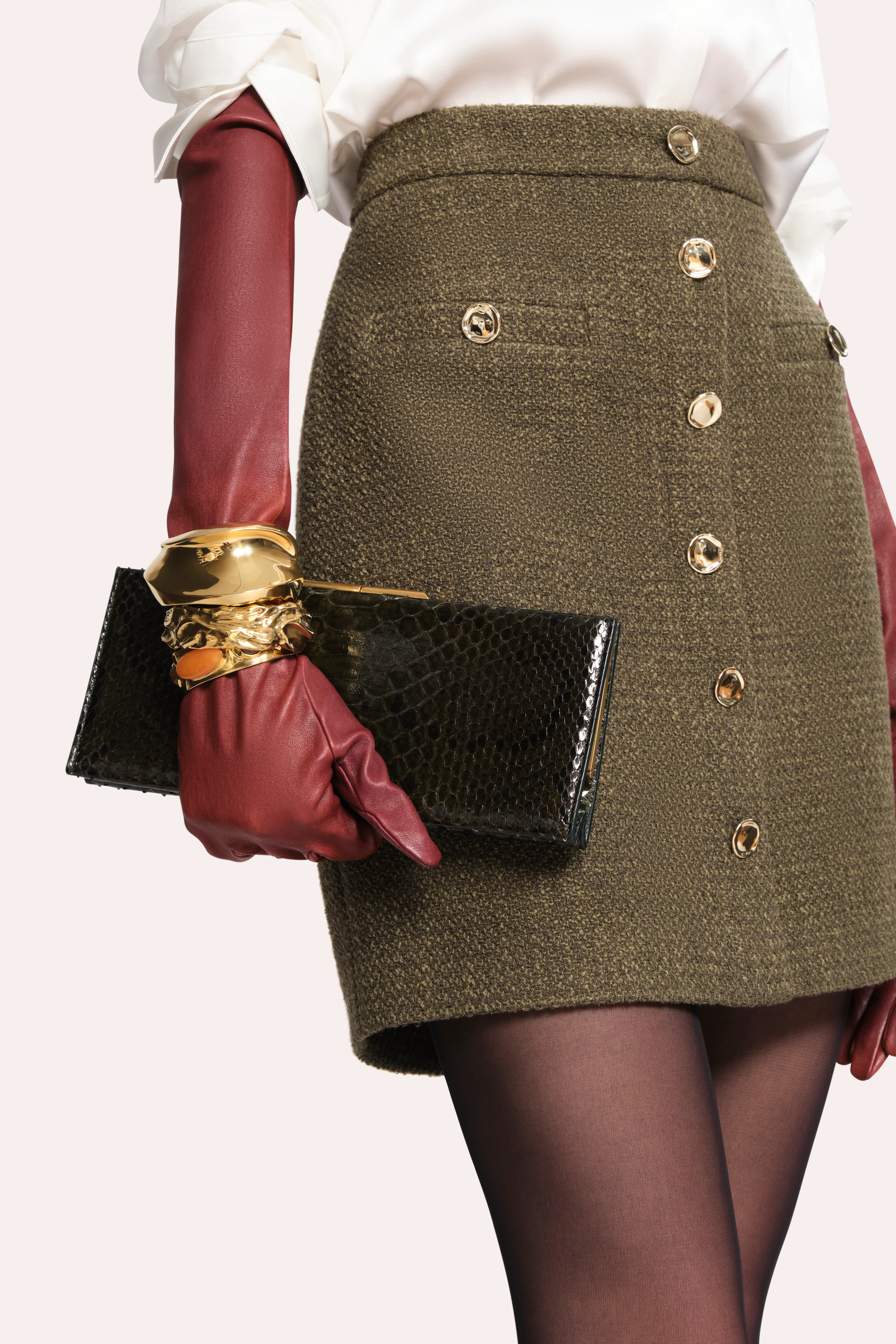 Ella Tweed Skirt - Image 3