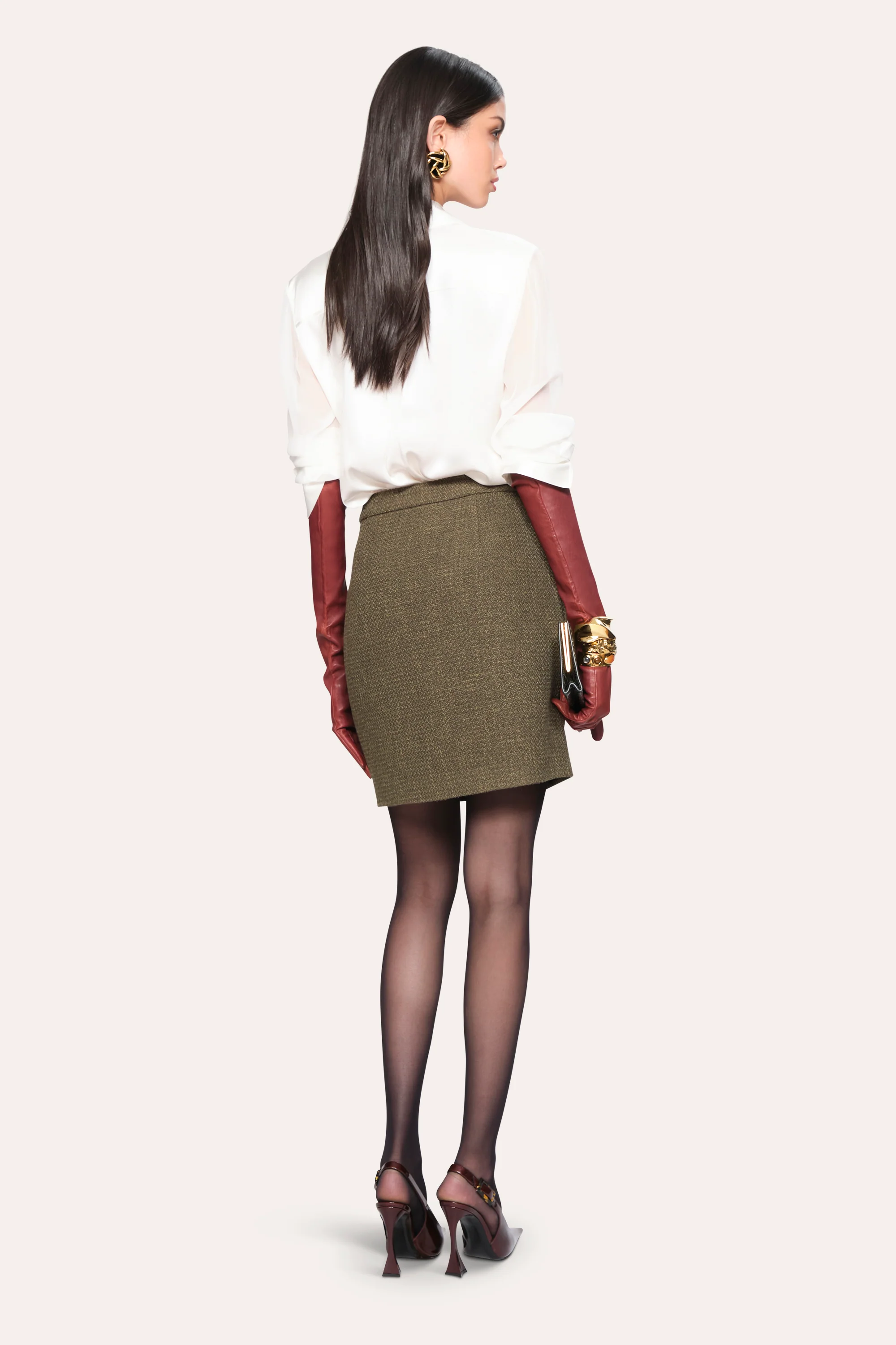 Ella Tweed Skirt - Image 4