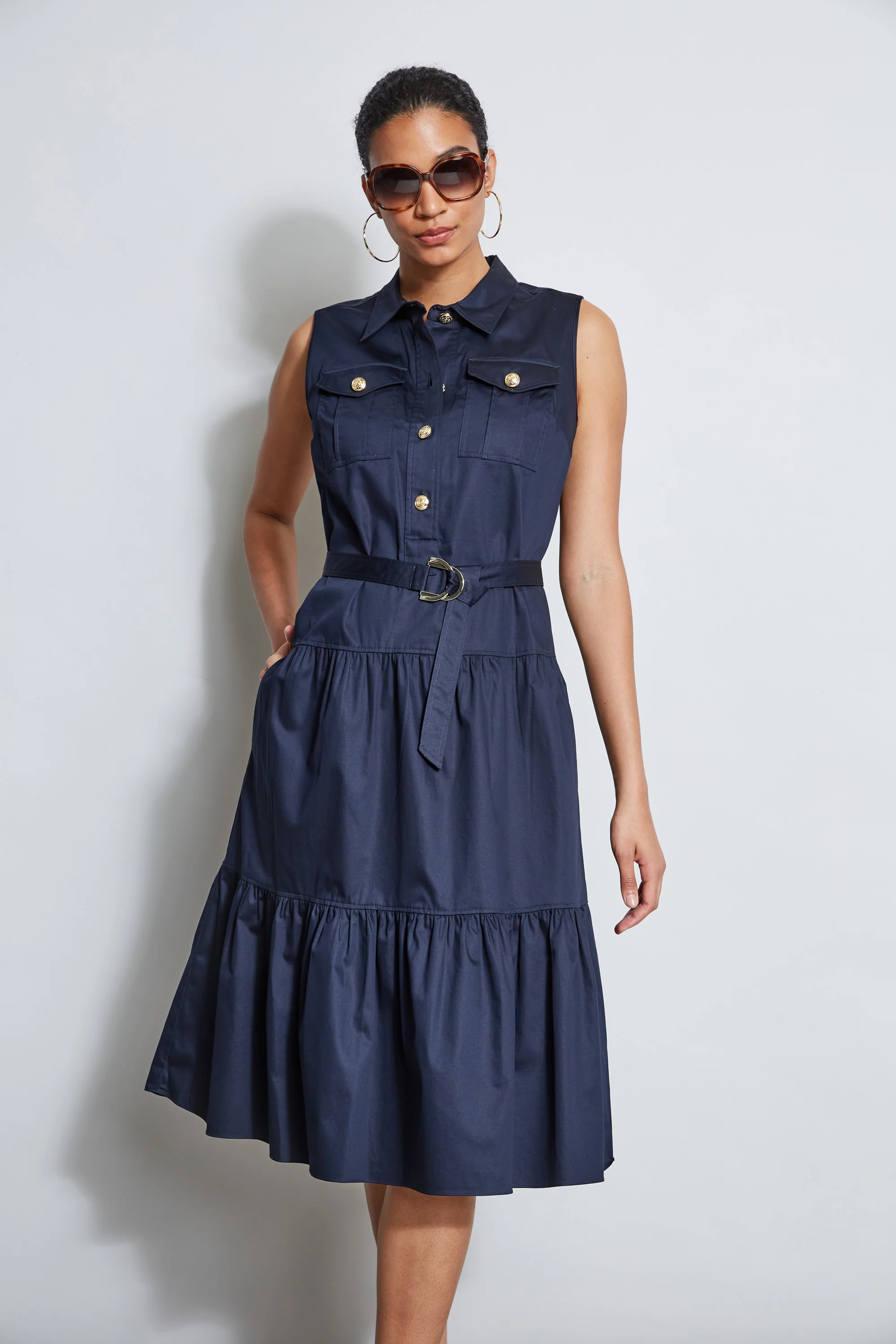 Cotton Utility Dress - Image 3