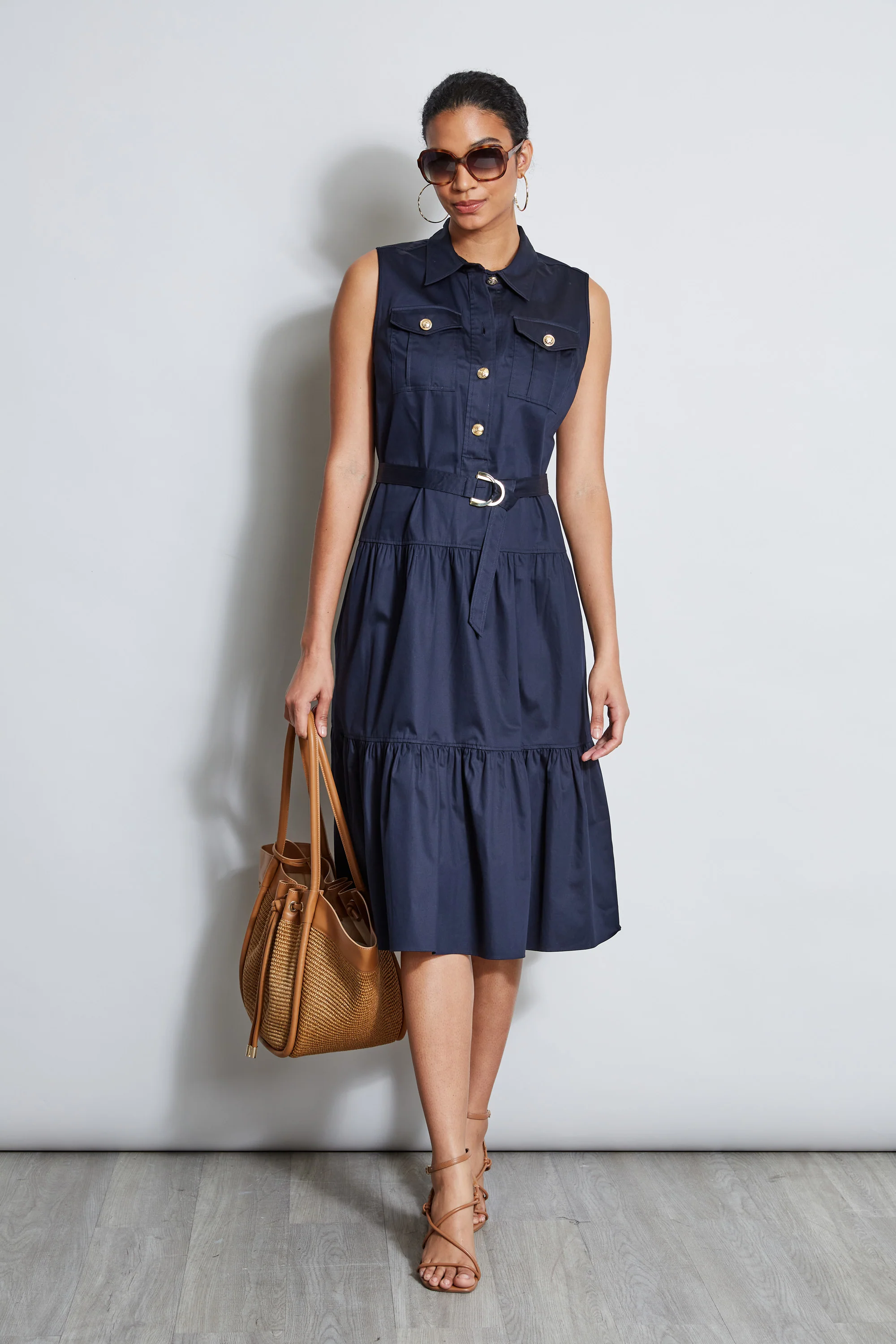 Cotton Utility Dress - Image 4