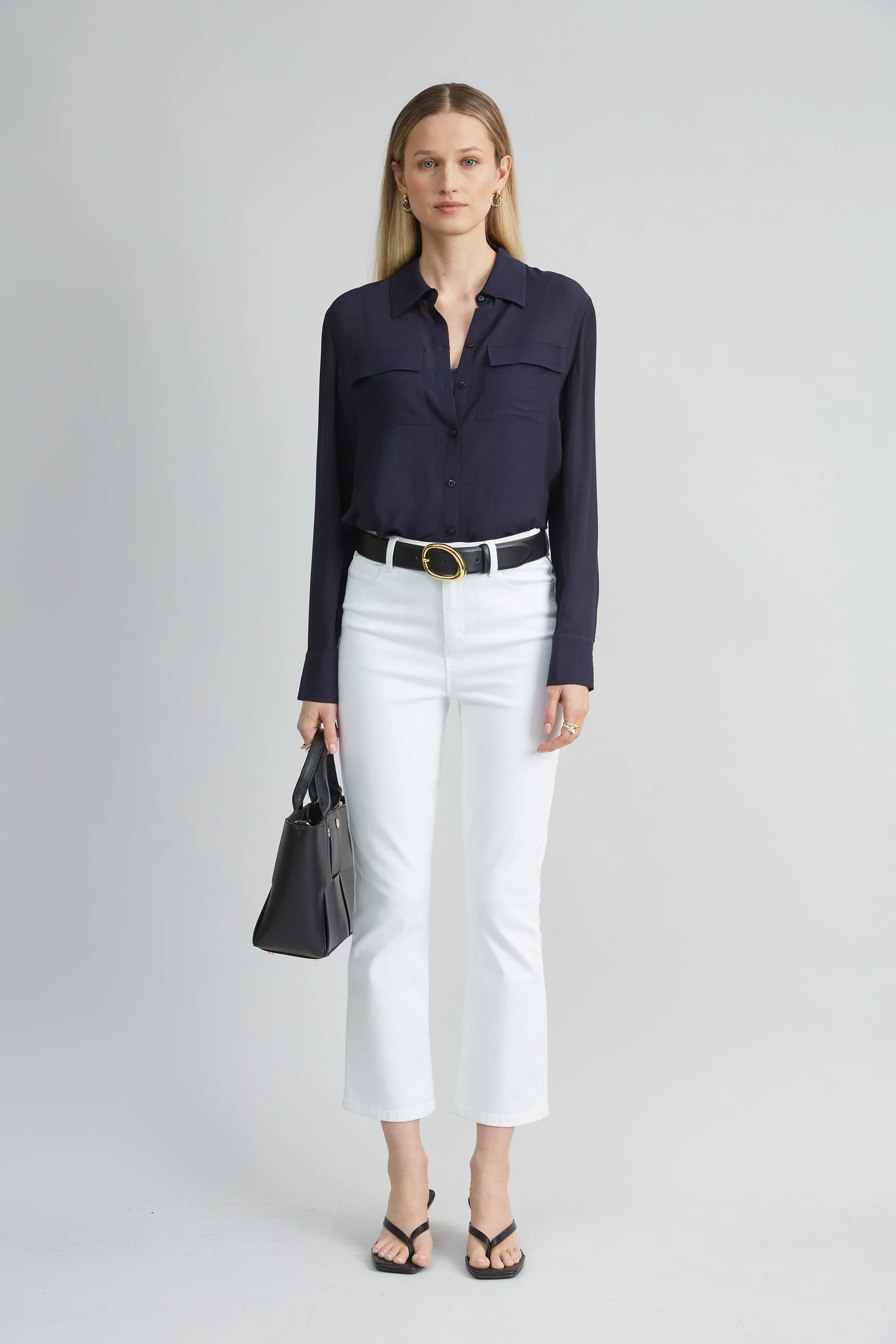 Silk Texture Utility Shirt - Image 2