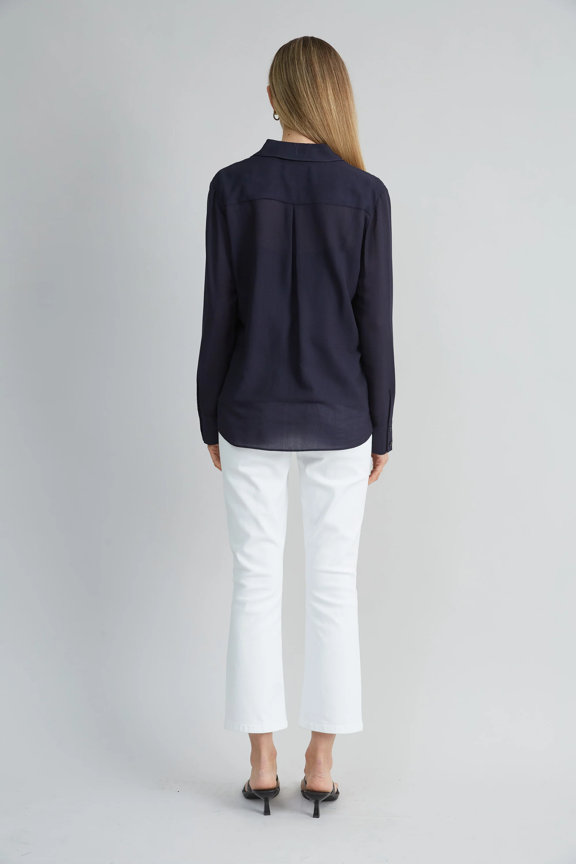 Silk Texture Utility Shirt - Image 4
