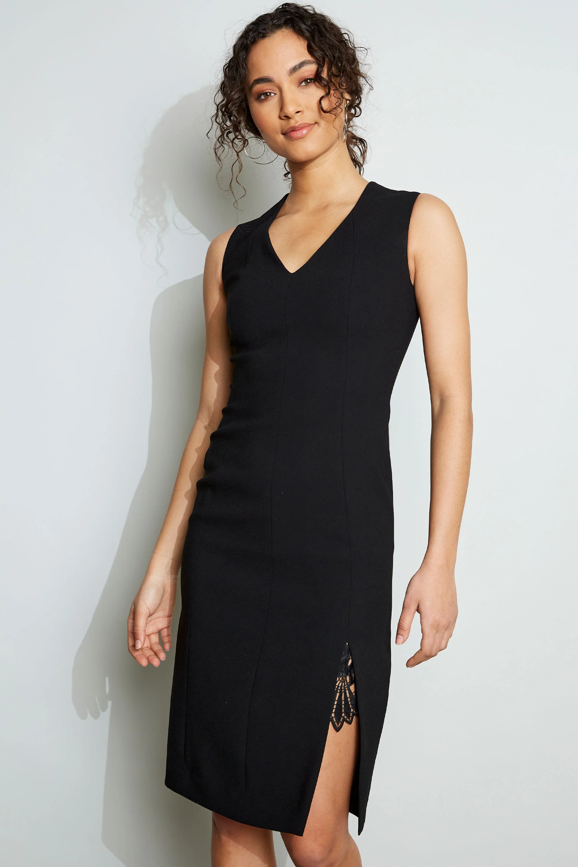 Lace Slit Dress - Image 5