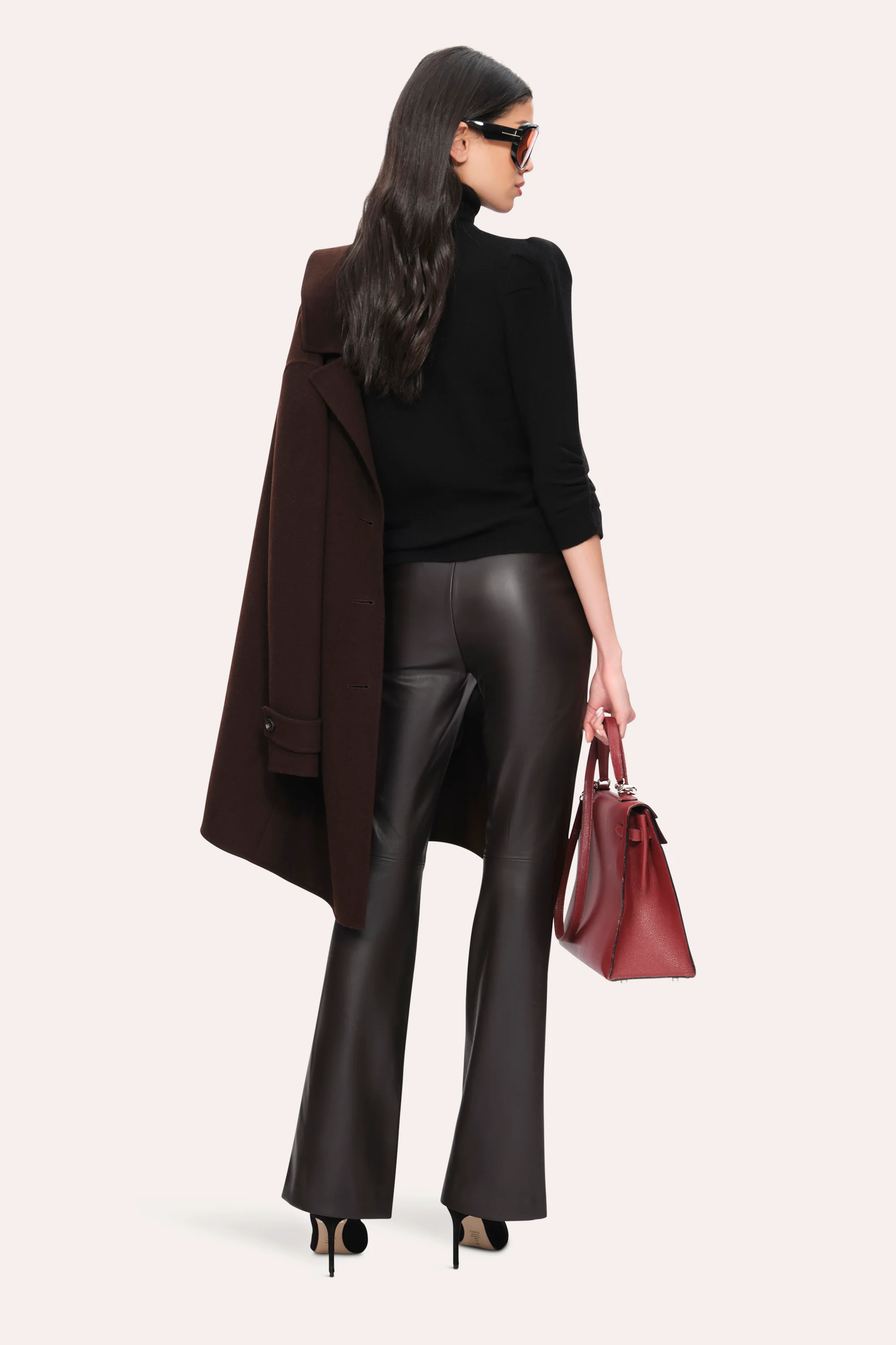 Caro Vegan Leather Pant - Image 4