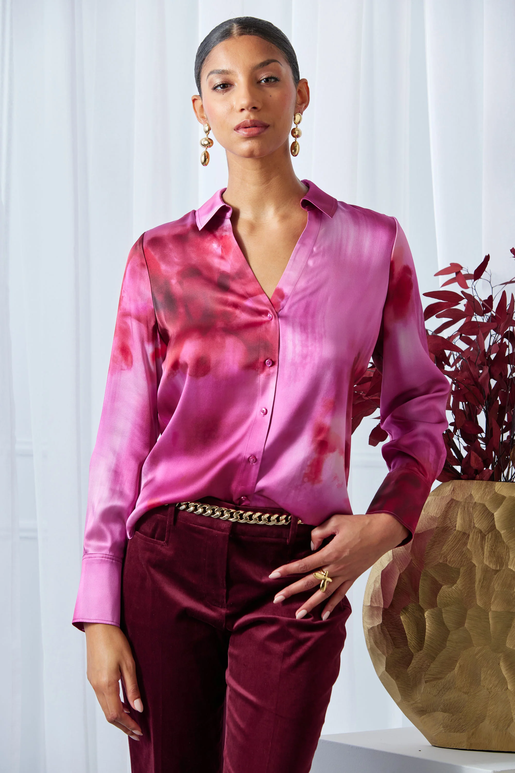 Silk Venetian Glass Shirt - Image 4