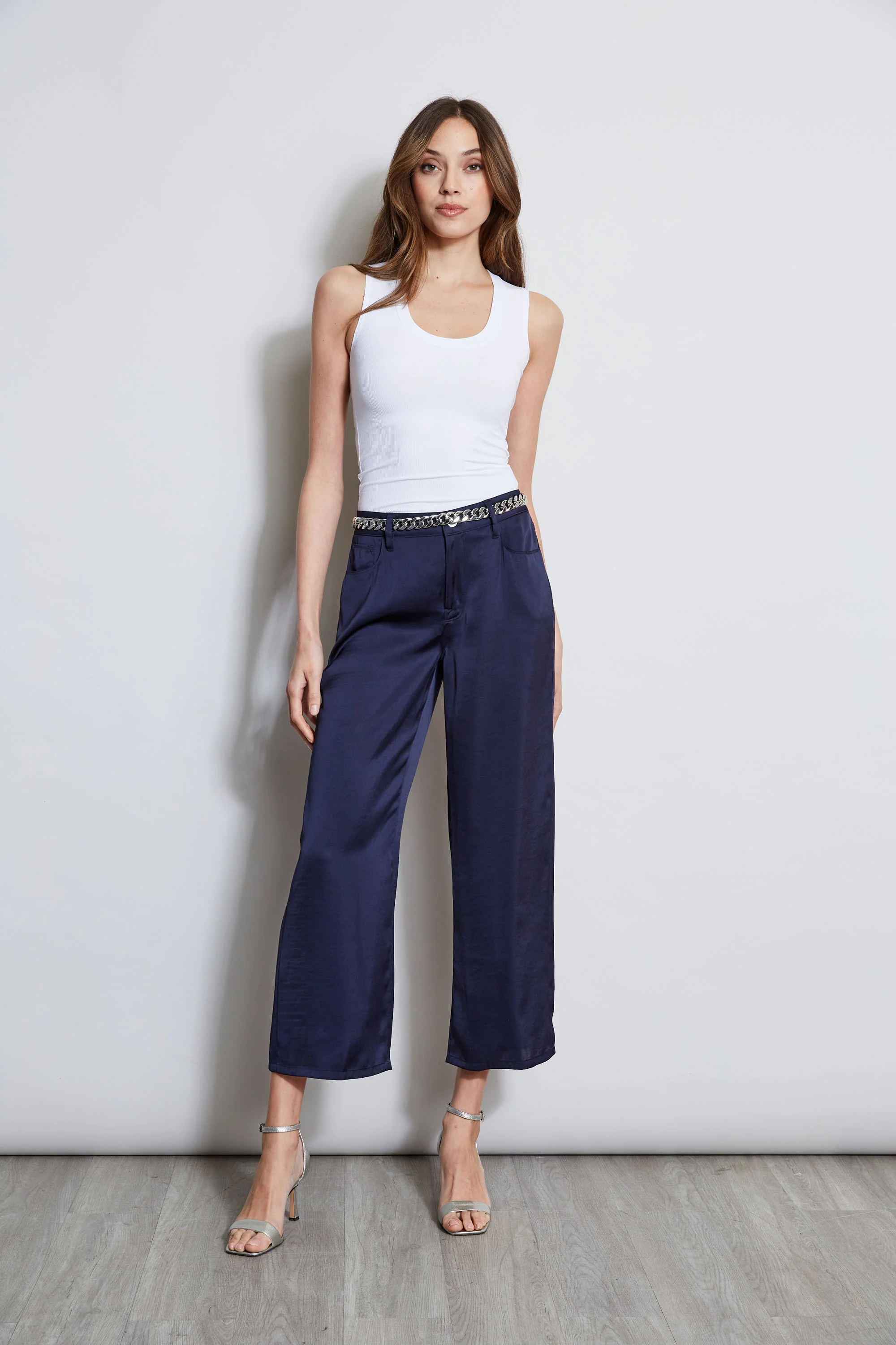 Washed Satin Fluid Pant - Image 3