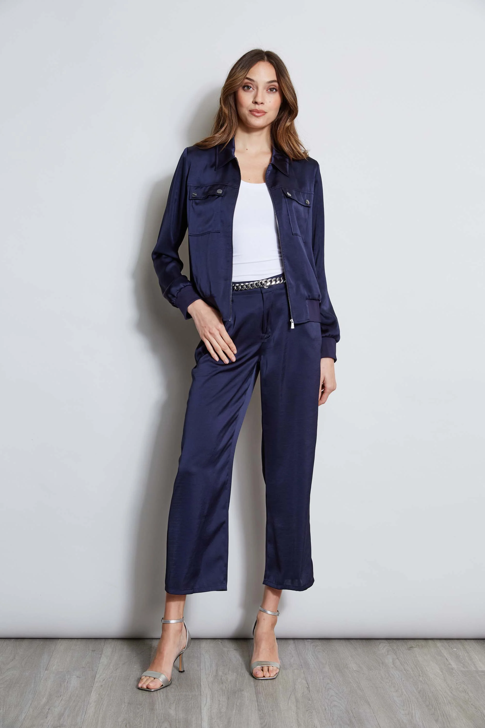 Washed Satin Fluid Pant - Image 4