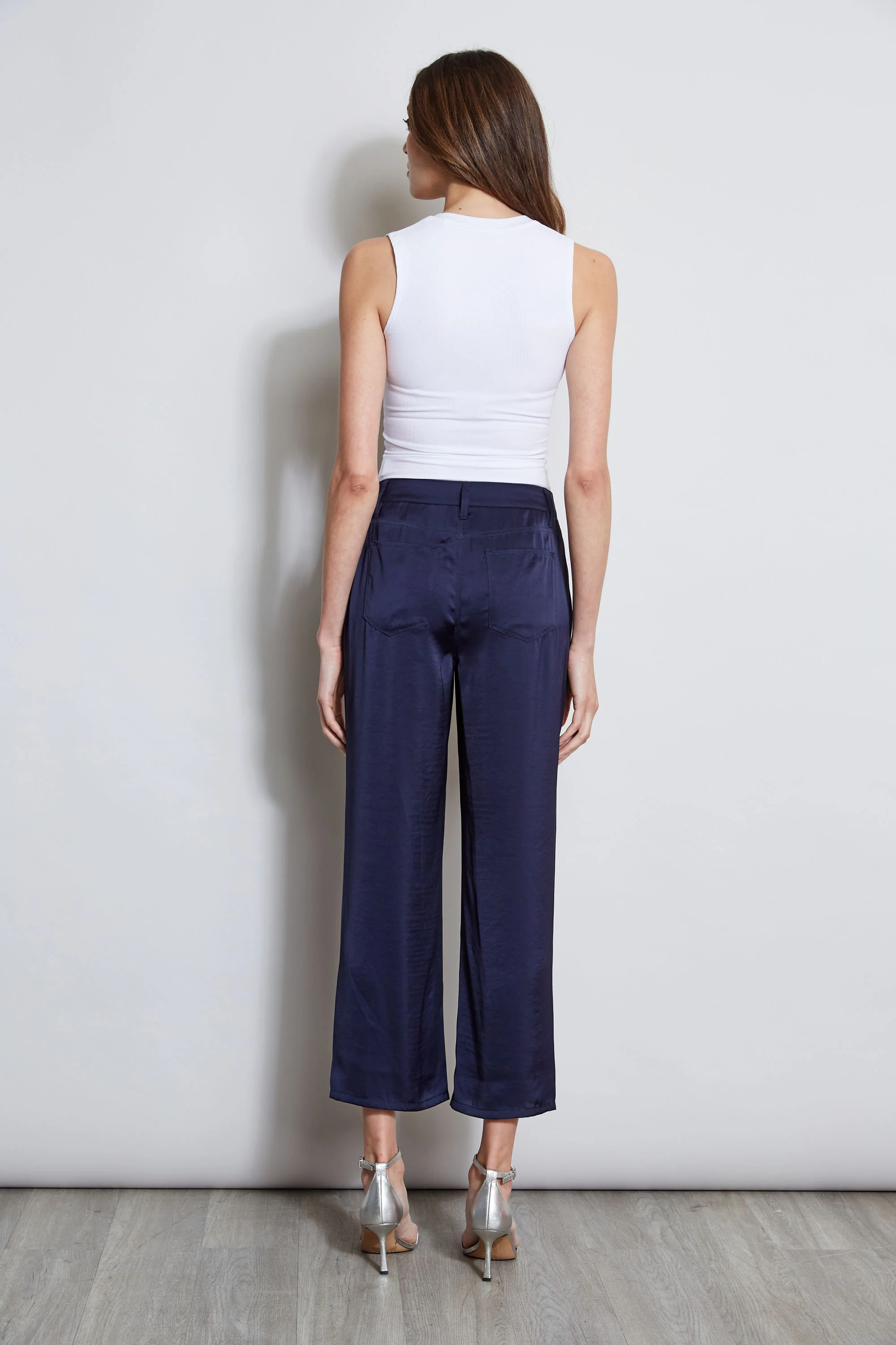 Washed Satin Fluid Pant - Image 6