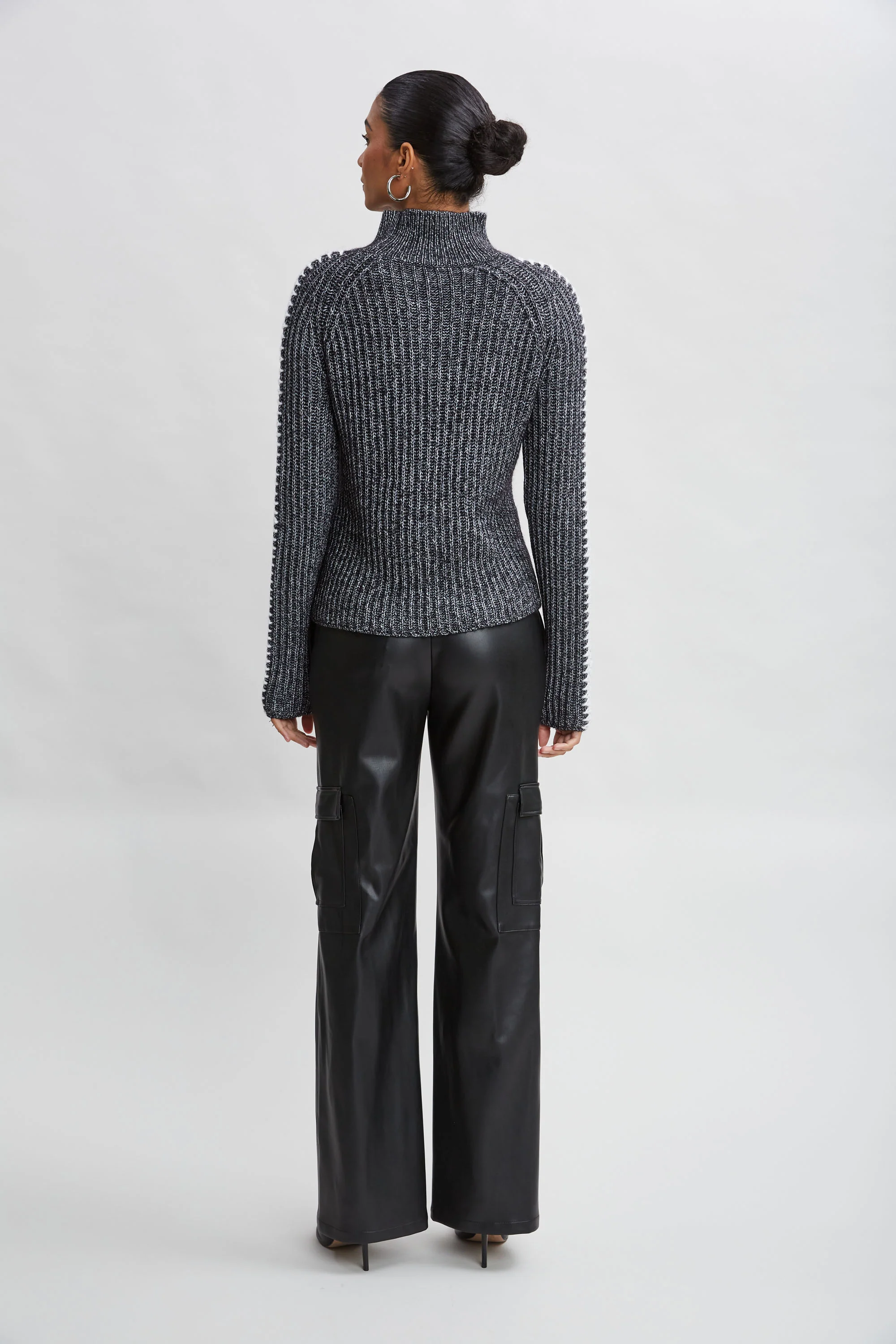 Whipstitch Cotton Wool Sweater - Image 5