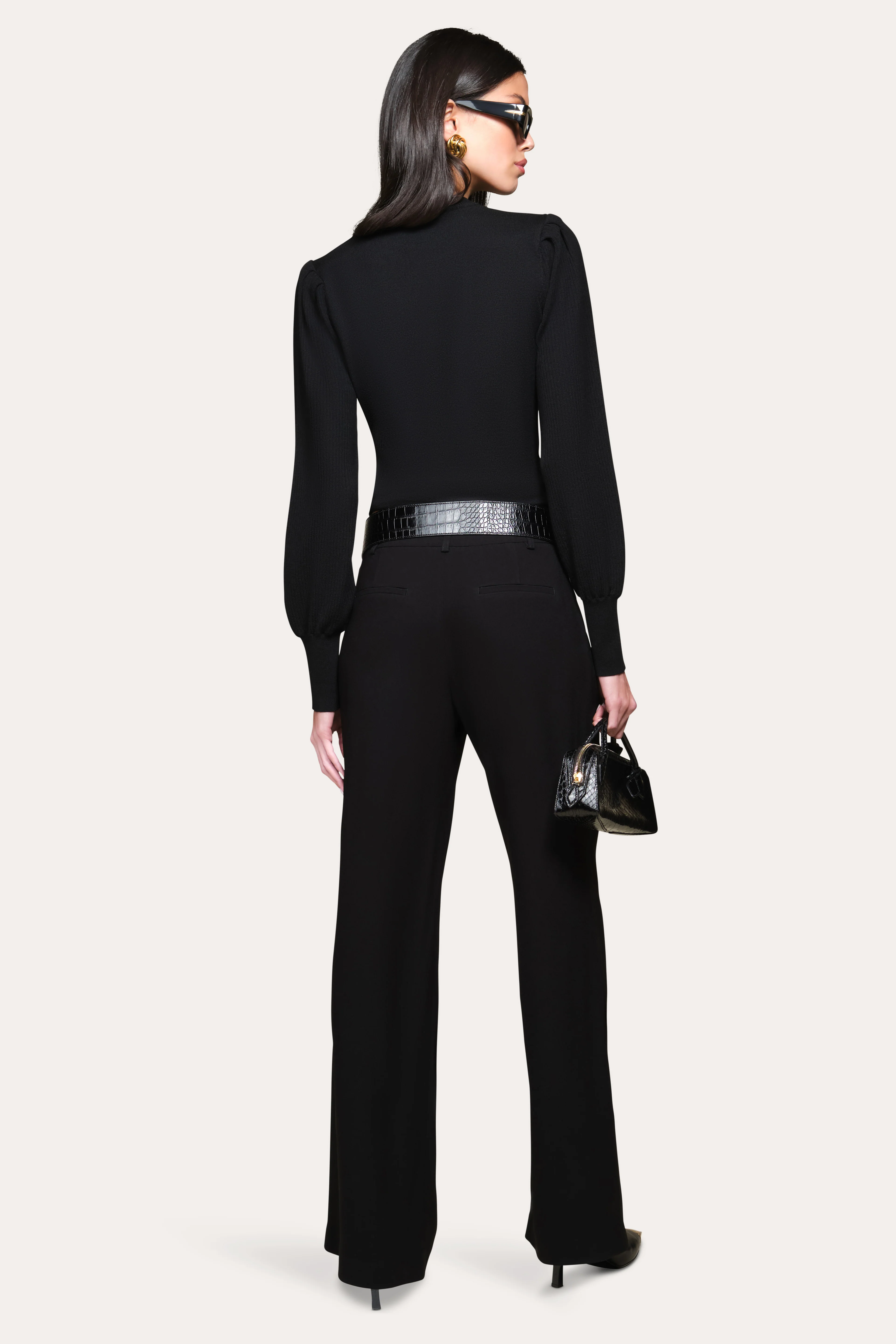 Wool Blouson Sweater - Image 3